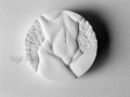 PP86, Summer Frolic 12, 3 inches dia., cast marble, 2007